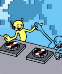 Go back to the dj booth!
